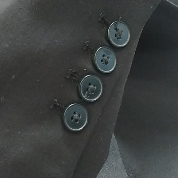 Brandon Thomas Modamix Black Classic Blazer w Polka dot lining 28W - Picture 6 of 10